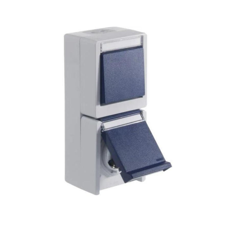 OPUS® RESIST 2V contactdoos vertikaal