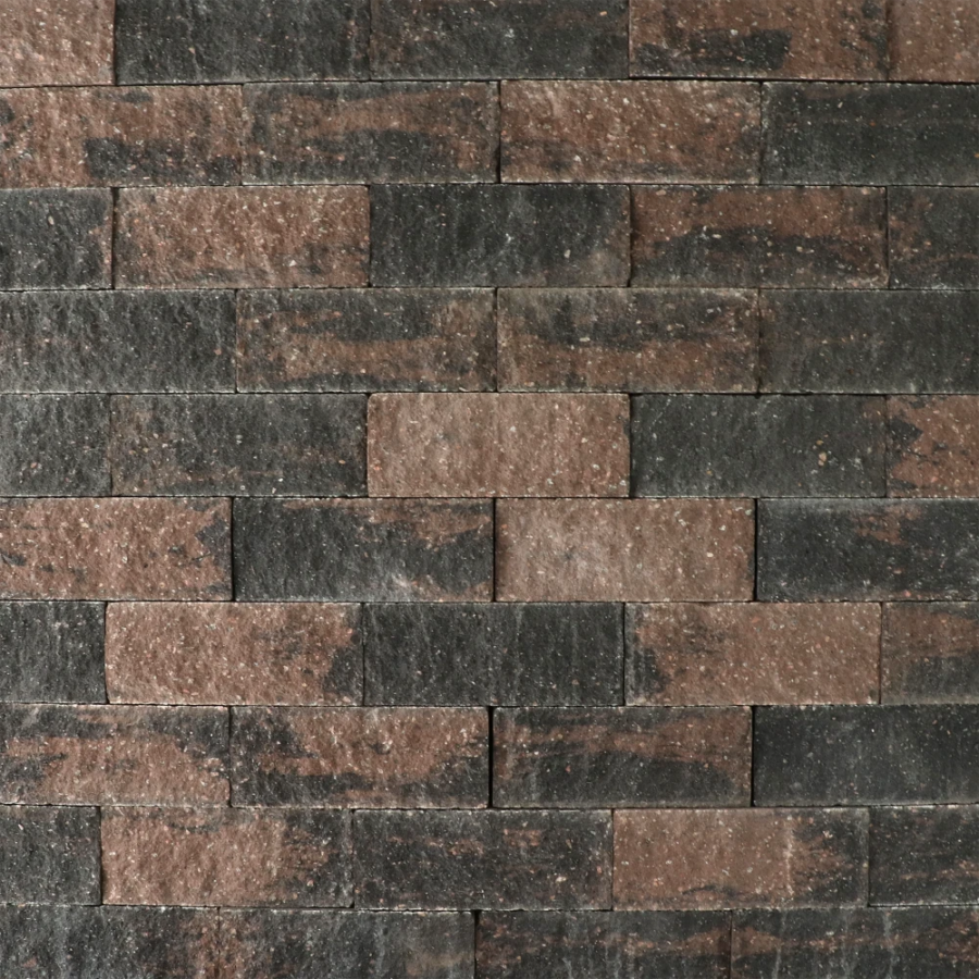Wallblock Split 30x12x12 cm Brons