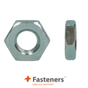 +Fasteners® Lage zeskantmoer DIN 439B/04 M 4 Zn 200 st.