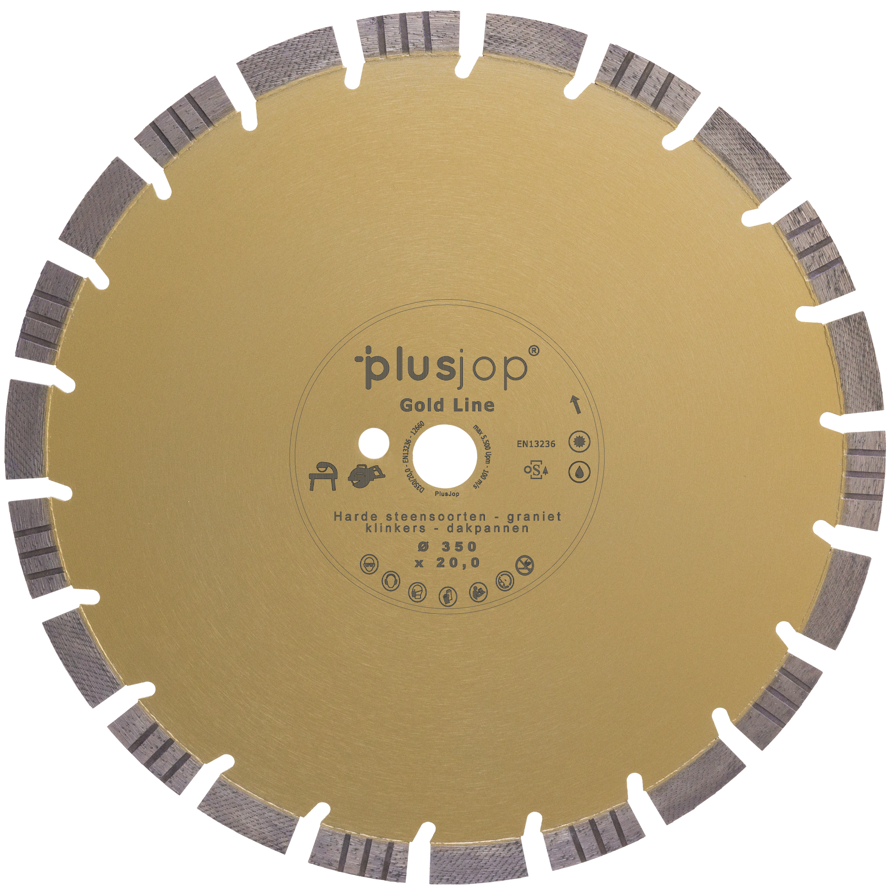 Plusjop® Diamantzaagblad Gold-Line 230/22,2