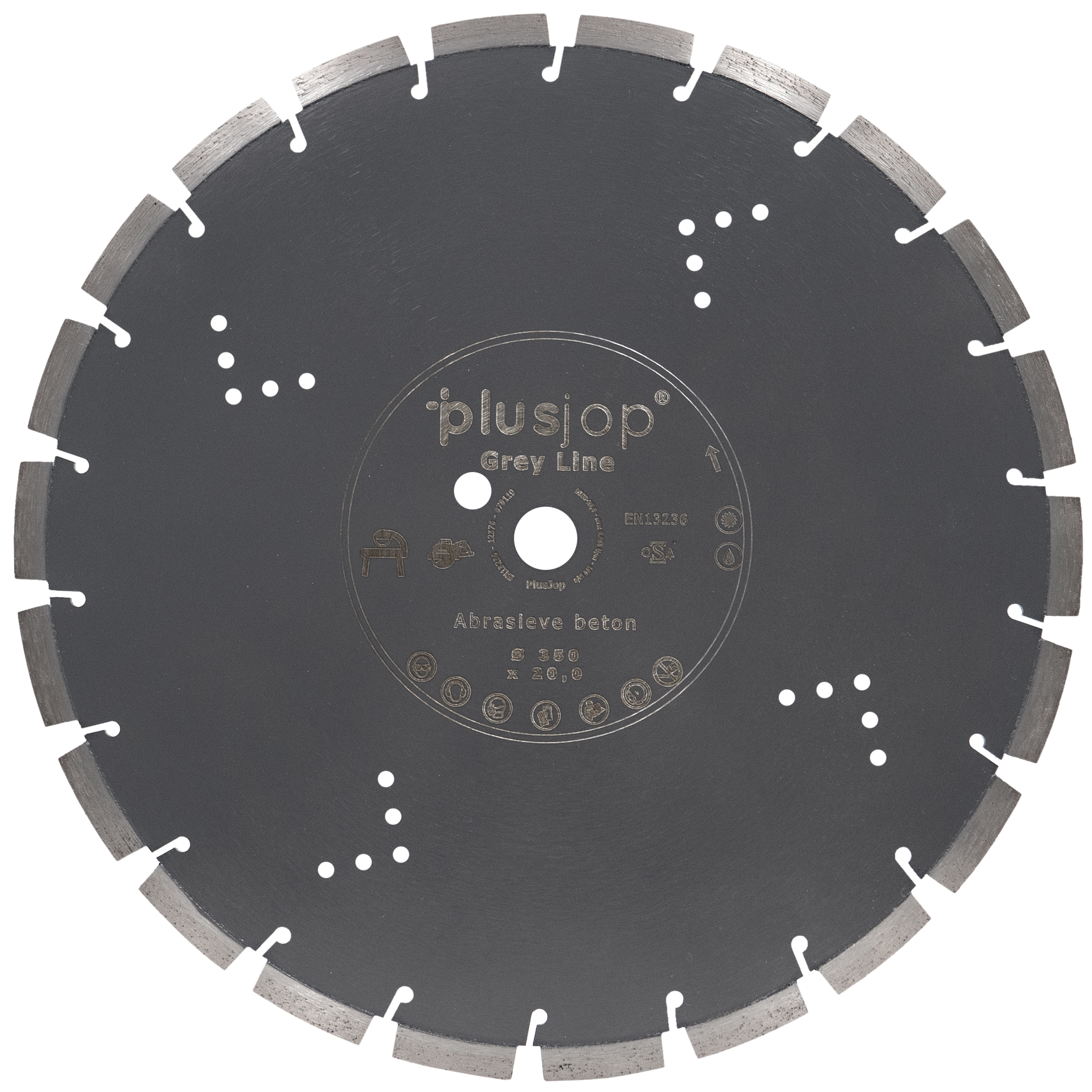 Plusjop® Diamantzaagblad Grey-Line 300/20,0 mm