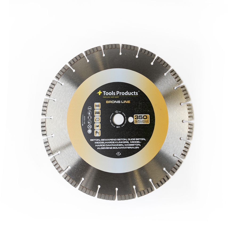 Plusjop® Diamantzaagblad Brons-Line 350/25,4 mm