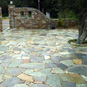 +Garden Flagstones Green Karistos 20-35mm P/M²