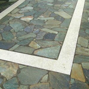 +Garden Flagstones Green Karistos 20-35mm P/M²