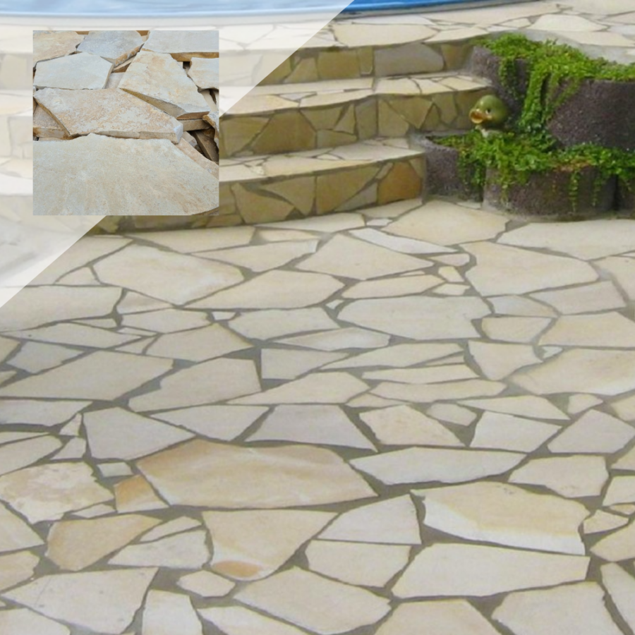 +Garden® flagstones Yellow P/M²