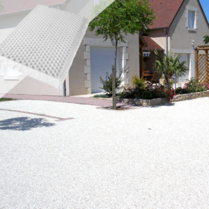+Garden® grindmat 120 x 80 x 3 cm wit
