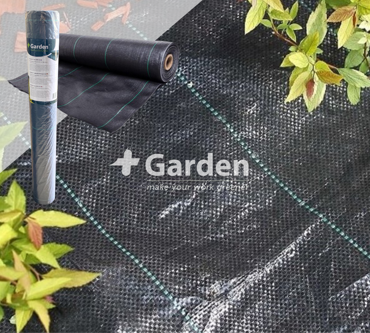 +Garden® Anti-worteldoek 420 cm breed - Rol 100 meter