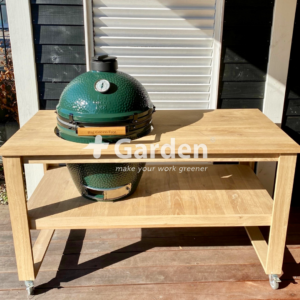 +Garden Kamado BBQ tafel Q200 | massief eiken | OP=OP