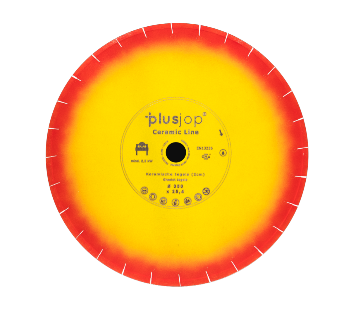 Plusjop® Diamantzaagblad Ceramic-Line 350x25,4 mm