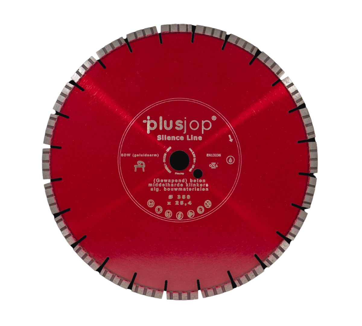 Plusjop® Diamantzaagblad Silence-Line 350x25,4 mm