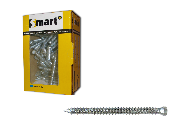 Kozijnschroef CK-T30 Ø7,50x82 Zn 100 st.