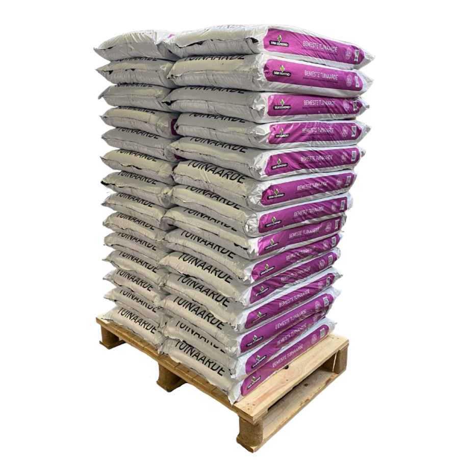 Van Egmond Bemeste Tuinaarde Mini-Pallet 25 x 30L (750L)