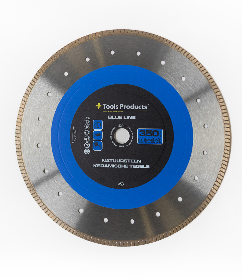 Diamantzaagblad 350 x 25,4 mm | Blue-Line | Plusjop®