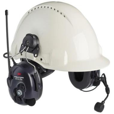 3M Peltor LiteCom Plus Headset gehoorkap met helmbevestiging