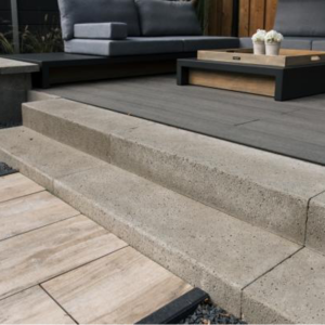 Oudhollandse traptrede 37x15x100 cm Grijs