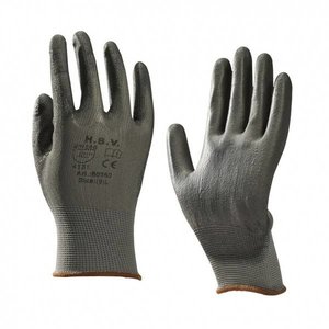 HBV 80550 | handshoen | zwart | PU gecoat, handschoen pu zwart
