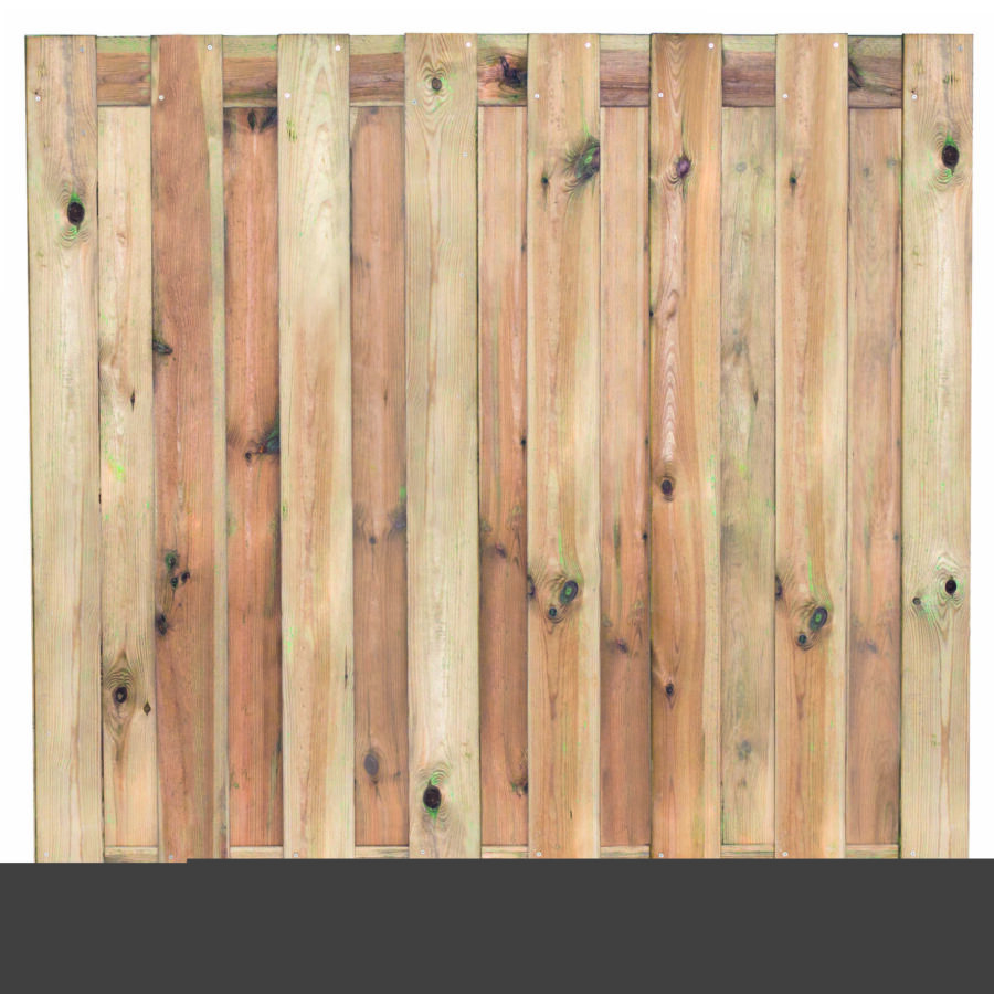 Tuinscherm geïmp. 15 planks Coevorden 180x180cm