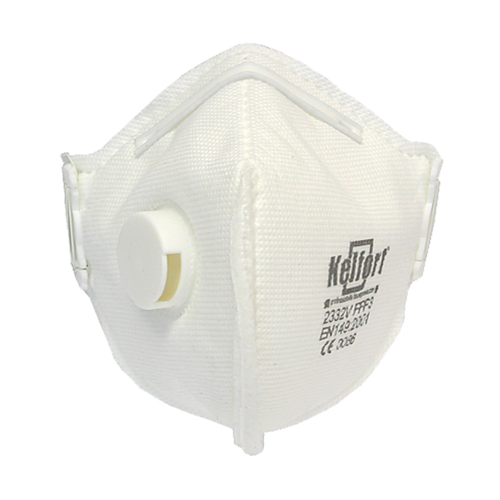 STOFMASKER SCHADELIJK FIJNSTOF KELFORT 2332V FFP3 50XMAC