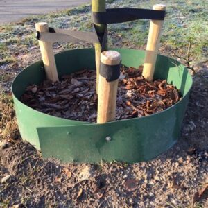 RootBarrier® Gietrand LDPE - Groen