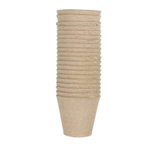 Kweekpotjes rond 80 x 75 mm