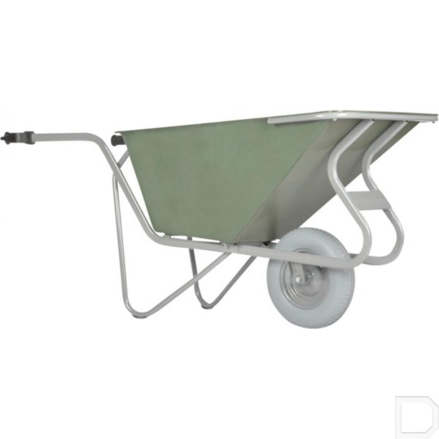 Kruiwagen Noka 160 v.v. luchtband en polyester bak