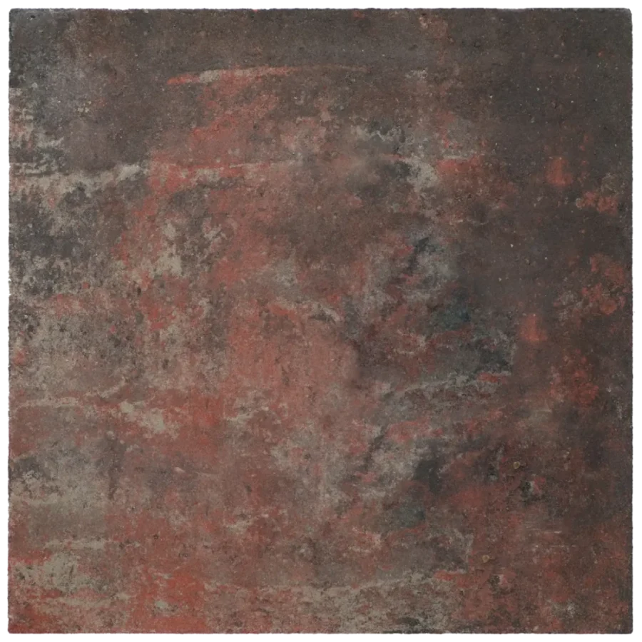 Metro Carré | 50x50x5 cm | Nero rosso