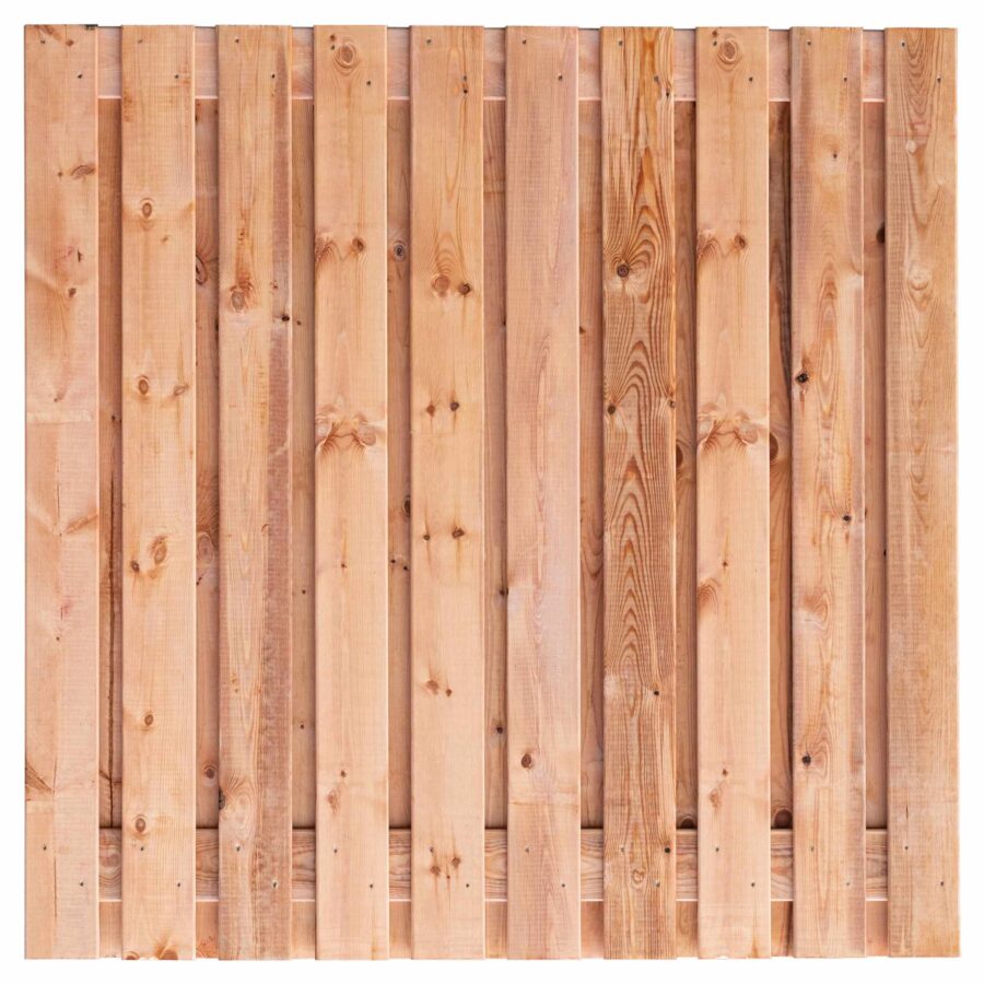 tuinscherm Red Class Wood 19 planks Casablanca 180x180cm