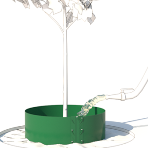 RootBarrier® Gietrand HDPE - Groen