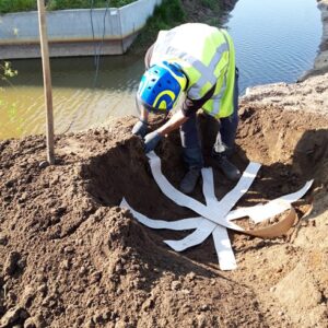 RootBarrier® Watertapes 10cm breed, Rol 50 meter