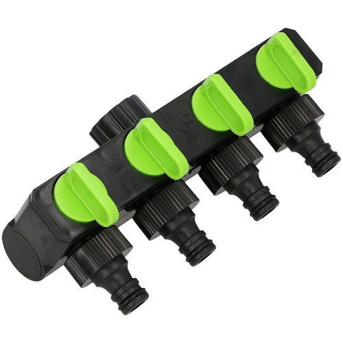 FORESTER Vierwegadapter met kleppen